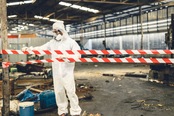 Professional Biohazard technician working in Kingston, NY
